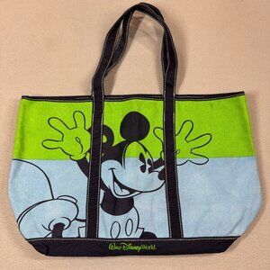 Walt Disney World Park Tote Bag Mickey Mouse Canvas
